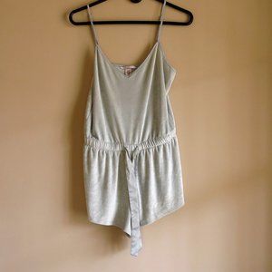 Victoria Secret romper gray with belt size M